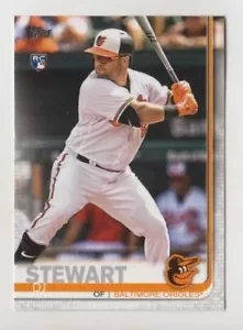 (6) DJ Stewart 2019 TOPPS SERIES 2 ROOKIE LOT #580 BALTIMORE ORIOLES - Bild 1 von 1