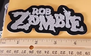 Rob Zombie Band Logo Embroidered Iron/Sew On Patch - Picture 1 of 1
