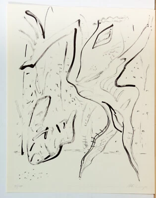 Helge Leiberg: Offset-Lithografie handsigniert num. 100 Ex. dat.1982 - Bild 1 von 3