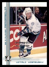 2000-01 BAP Memorabilia Chicago Sportsfest #243 Vitali Vishnevsky /10