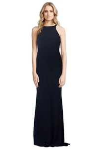 GEORGE Athena Gown Navy Formal Cocktail Size 8 AU RRP 499 - Picture 1 of 5