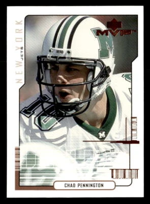 Chad Pennington 2000 Upper Deck MVP Card #208 New York Jets - Image 1 of 2
