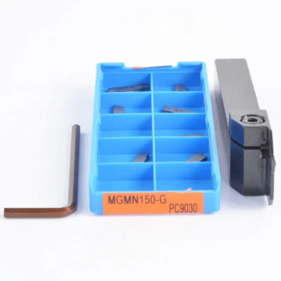 MGEHR1212-1.5+10pcs MGMN150-G PC9030 CNC External slot Groov turning tool holder - Image 1 of 4