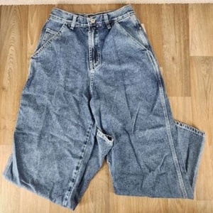 Vintage Route 66 Big Fit Wide Leg Boys Size 14 Blue Denim 100% Cotton Jeans - Picture 1 of 9