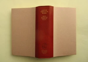 Goethe VON FRANKFURT NACH WEIMAR 1997 Deutscher Klassiker Verlag Leder - Bild 1 von 6