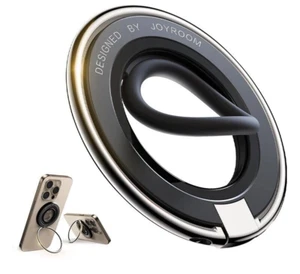 Pour Magsafe Support Poignée Téléphone Magnétique Durable Silicone Anneau Béquille Magnétique - Photo 1 sur 18