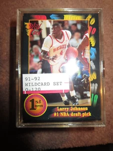 1991-92 Wildcard Basketball (0-120) conjunto cotejado a mano - Imagen 1 de 1