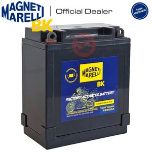 1979 MARELLI YB12A-A KAWASAKI LTD (KZ400H1) 400 MAGNETI BATTERY - Picture 1 of 7