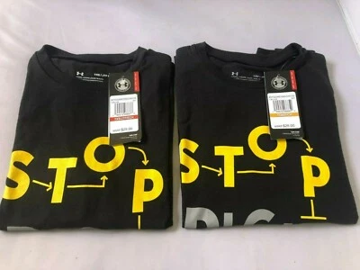 UNDER ARMOUR Heat Gear Boys Garcons/Chicos Black Long Sleeve T- Shirt NWT - Image 1 of 4