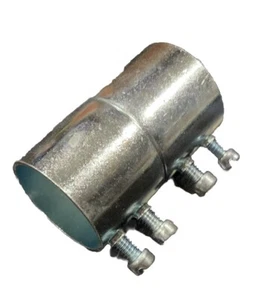 Bridgeport 243 Steel Emt Coupling 1 1/4" Lot of 14 - Picture 1 of 4