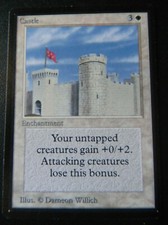 CASTLE : MTG : BETA : 1993 : VERY FINE/NEAR MINT : SEE PHOTO'S
