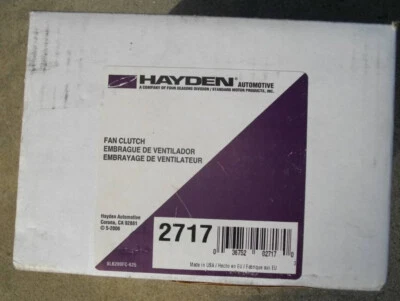 Embreagem térmica do ventilador do radiador de refrigeração compatível com 91-97 Mazda B4000 Ford Aerostar 2717 - Imagem 1 de 3