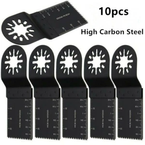10pc Oscillating Multi Tool Blades Saw Blade Wood Metal Cutter for Dewalt Fein - Picture 1 of 4