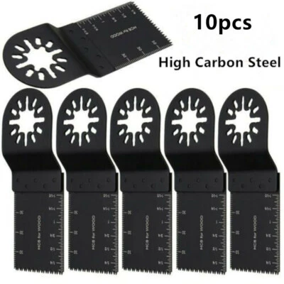 10pc Oscillating Multi Tool Blades Saw Blade Wood Metal Cutter for Dewalt Fein - Image 1 of 4