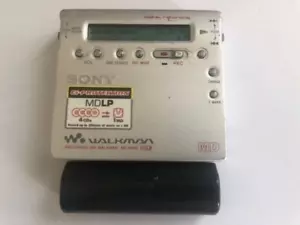 RARO Sony MZ-R900 MD Reproductor LP Grabadora Mini Disco Discos Funciona - Imagen 1 de 5