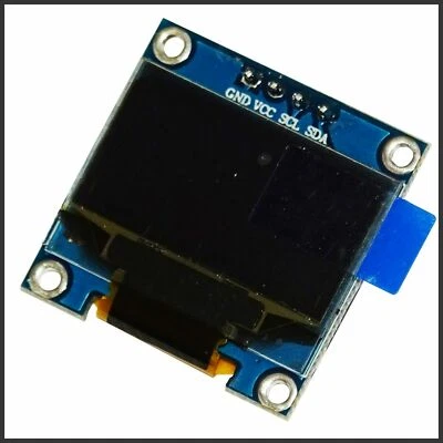 0,96 Zoll OLED Display GY-SSD1306 128x64 I2C/IIC BLAU Modul für Arduino Raspb - Bild 1 von 2