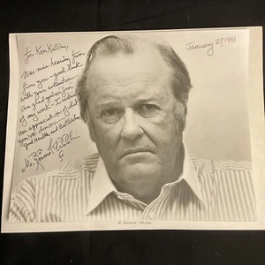 M. EMMETT WALSH Authentic signed Inscribed To KSK 8x10 photo AUTOGRAPH Dated - Picture 1 of 4