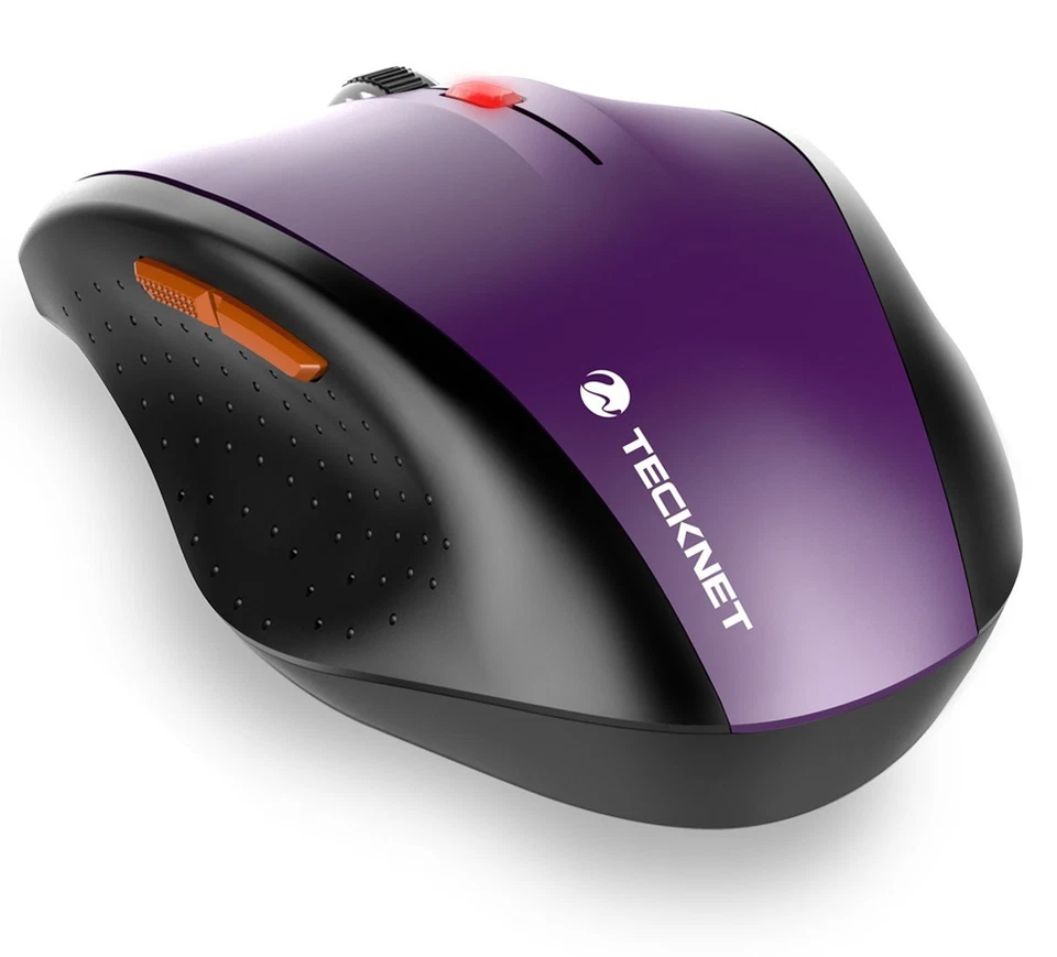 Full Comfortable Wireless Mouse for Windows 10/8/7/Vista Notebook Laptop Desktop - Image 1 of 4