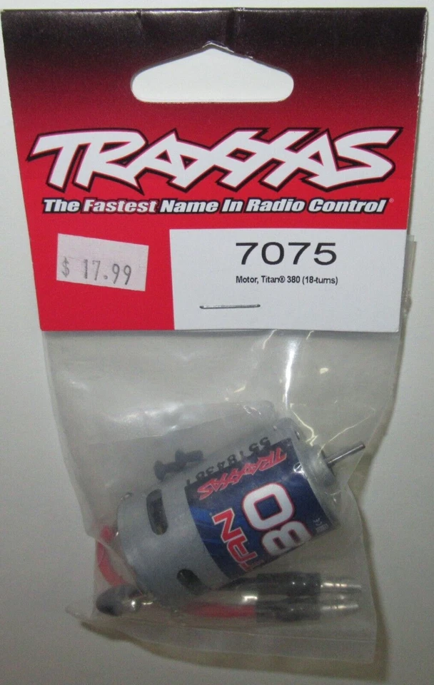 Traxxas Titan 380 Size Motor (18 Turn) #7075 - Image 1 of 1