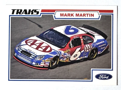 HALL OF FAMER MARK MARTIN 2006 Press Pass Traks AAA CAR NASCAR Racing Card #39 - Image 1 of 4