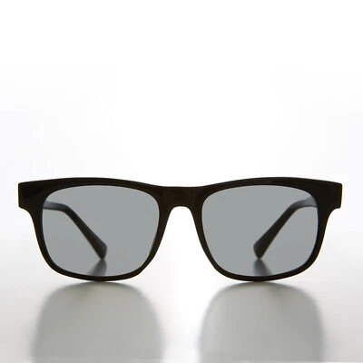 Óculos de sol preto atemporal clássico meados do século - Imagem 1 de 3