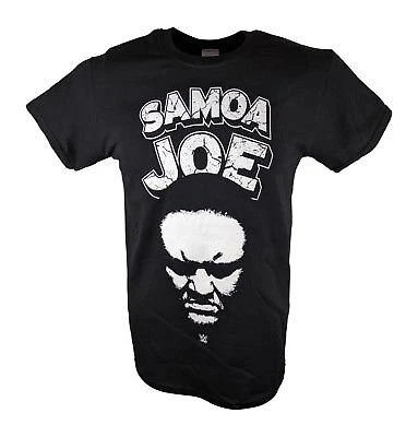 Samoa Joe Muscle Buster WWE Mens Black T-shirt Cover