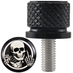 Motorcycle Seat Bolt Screw Nut Skull Fit For Harley Street Glide 1996-2023 2024 - Picture 1 of 10
