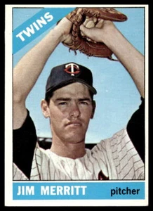 1966 Topps #97 Jim Merritt Minnesota Twins EX-EXMINT - Picture 1 of 2