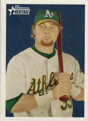 2006 Bowman Heritage #185 Nick Swisher - Image 1 of 2