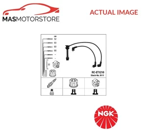 IGNITION CABLE SET LEADS KIT NGK 9111 P FOR TOYOTA COROLLA 1.6L 91KW,85KW - Picture 1 of 5