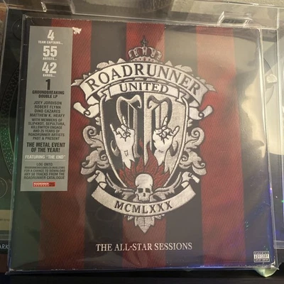 All-Star Sessions by Roadrunner United Vinyl Slipknot Sleeve VG+ LPs NM RARE - Image 1 of 4