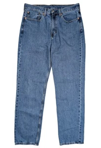 Levi's 550 Relax Fit Blue Denim Wash Straight Leg Jeans Men's Size 34x34 - Picture 1 of 6