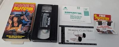 Pulp Fiction VHS Tape 1996 by Quentin Tarantino Special Collector's Edition Tape - Image 1 of 4