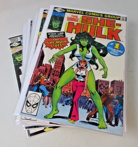 Savage She-Hulk #1-25 1980-82 [VF/NM] High Grade Complete Set Marvel - Picture 1 of 8