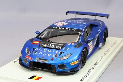 Spark SB313 1/43 Lamborghini Huracán GT3 No.666 24H Spa 2018 Du Japon Limité - Photo 1/4