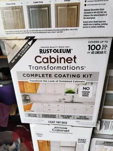 Rustoleum Light Tint Base Cabinet Transformation Kit 100 SQ Ft 11 Tint Colors - Picture 1 of 2