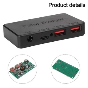 Dual USB Interface Solar Charging Voltage Regulator with PD100W Capability - Photo 1/12