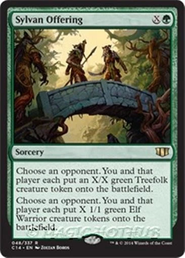 MTG - SYLVAN OFFERING - Commander 2014 (R) - Image 1 of 1