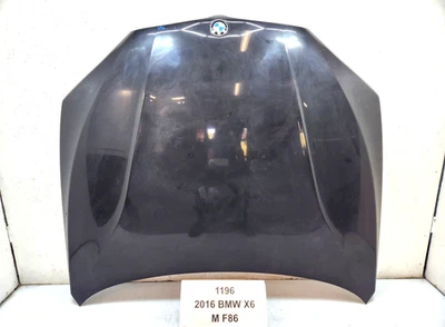 ✅ 15-18 OEM BMW X5 X6 F15 F16 F85 F86 capó delantero capó panel carcasa negro 475 * Foto 1 de 4