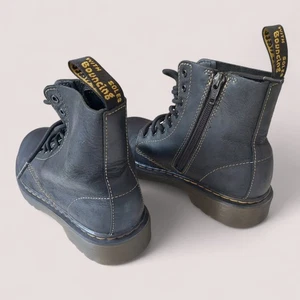 Dr. Martens 1460 Pascal J Boots UK 1 – Black Leather, Zip Side, AW501 SH05V - Picture 1 of 10