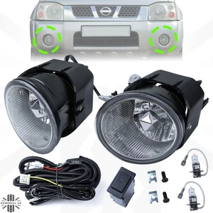 Fog light kit for Nissan Navara D22 Pickup Lamps+ loom Spot 2002-05 Frontier  - Picture 1 of 10