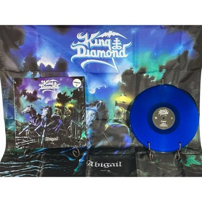 KING DIAMOND Abigail LP Cobalt Blue Vinyl with Poster Flag - Image 1 of 4