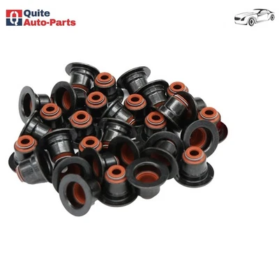 For BMW 545i 550i 650i 745i 750i X5 2011-2022 Valve Stem Seal Kit (32 Seals) - Imagem 1 de 4