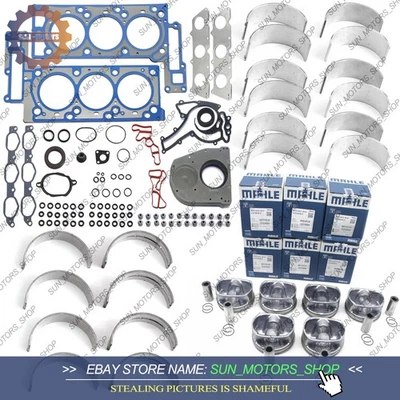 Kit de reconstrucción de revisión de motor para Mercedes-Benz C350 W204 W166 W211 M272 3,5 L Foto 1 de 4