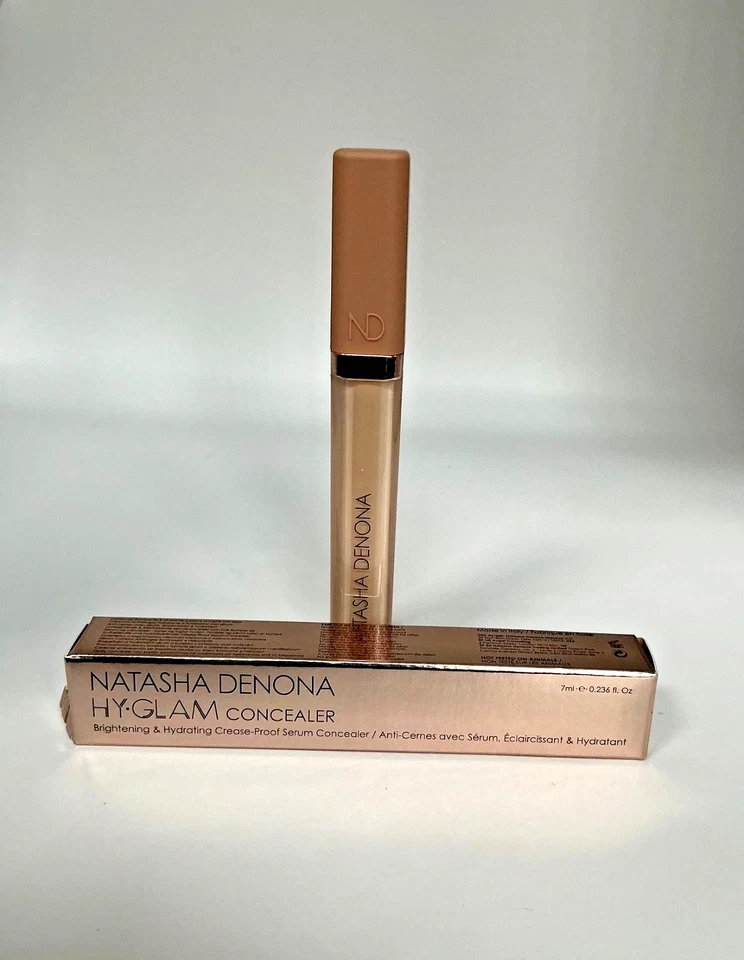 NATASHA DENONA – Hy-Glam Concealer in YP5 Light Yellow Peach 7ml NIB ($30) - Image 1 of 4