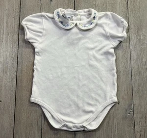 Cuello floral Oshkosh vintage de una pieza talla 24 meses - Imagen 1 de 7