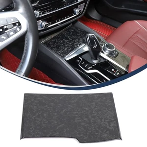 Forged Real Carbon Fiber Center Cup Holder Trim For BMW 5 Series G30 2018-2022 - Picture 1 of 24
