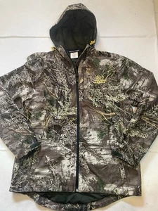 Realtree Max-1 Camo Jacket Hunting Scent Factor Men’s Size M Insulated Hooded - Picture 1 of 12