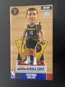 Nikola Jokic Denver Nuggets 2021 NBA League MVP Trophy Bobble Head #84 / 220 NIB - Picture 1 of 7