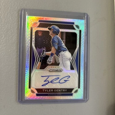 2021 Panini Prizm Draft Picks - Autographs Tyler Gentry #AU-TG (AU, RC) - Image 1 of 2